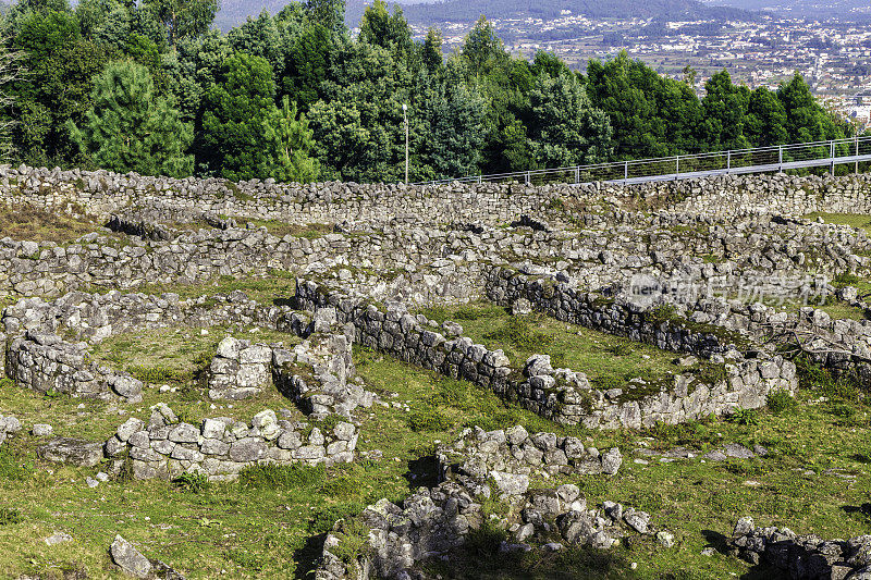 Citânia在Viana do Castelo的Santa Luzia废墟